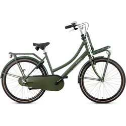 Popal Daily Dutch Basic+ N3 - Kinder Hollandrad - Citybike - 26 Zoll - Armeegrün dunkelgrün 26