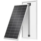 WERCHTAY 200w Solarpanel, Monokristallin Solarmodul,N-Type Solarpanel, 12V/24V PV Modul Ideal für Balkonkraftwerk, Wohnmobil, Garden Shed, Boot
