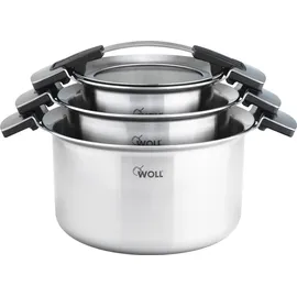 Woll Concept Pro Topf-Set 3-tlg. 3 x Kochtopf