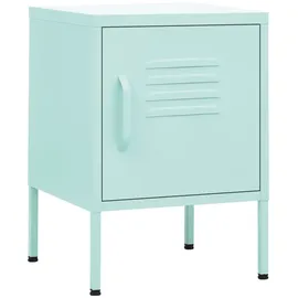 vidaXL Nachtschrank Valerij 35 x 35 x 51 cm Minzgrün