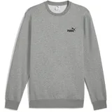 Puma Essentials Small No. 1 Logo Fleece Crew Sweatshirt Herren 03 medium gray heather M