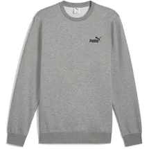 Puma Essentials Small No. 1 Logo Fleece Crew Sweatshirt Herren 03 medium gray heather M