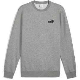 Puma Essentials Small No. 1 Logo Fleece Crew Sweatshirt Herren 03 medium gray heather M