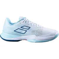 Babolat Damen Tennisschuhe Babolat Jet Mach 3 All Court Women White/Angel Blue EUR 39 - Weiß