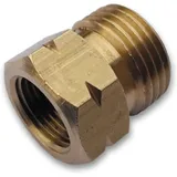 jardibricodeco Adapter 21,8mm Aussengewinde u. 3/8 Zoll Innengewinde Messing