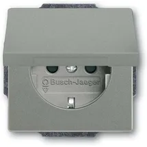 Busch-Jaeger Steckdoseneinsatz 20 EUKBR-803 Graumetallic 1 St.