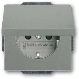 Busch-Jaeger Steckdoseneinsatz 20 EUKBR-803 Graumetallic 1 St.