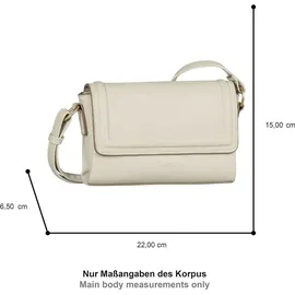 Gabor Gillian Clutch Synthetik Beige/Weiß