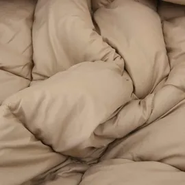 vidaXL Sommerdecke Taupe 240 x 200 cm Mikrofaser