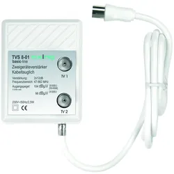 axing Basic-line TVS 8-01 - CATV-Verteilerverstärker