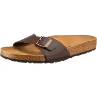 Birkenstock Herren Madrid Birko Flor Clogs, Braun (Brun Foncé) - 43 EU