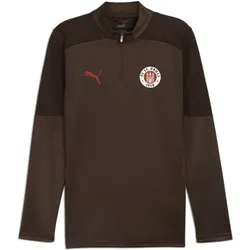 FC St. Pauli Trainingsoberteil Herren PUMA Dark Chocolate Red Brown M