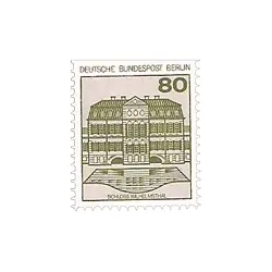 Briefmarke Berlin Schloss Wilhelmsthal, Mi.-Nr. 674 C+D