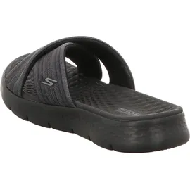 SKECHERS Damen Pantoletten GO WALK FLEX SANDAL - IMPRESS 22529-37, 22529-40, 22529-41, 22529-42, 33121-36, 33121-37, 33121-38, 33121-39, 33121-40, ... - Schwarz - 42