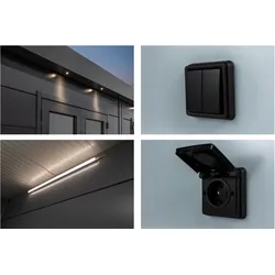 Telluria Strom Kit für Garage 3654 & 3663  (nur in Verbindung mit Innenwandpaket montierbar)