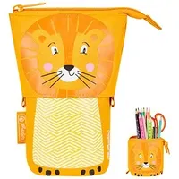 Herlitz Stiftehalter Lion gelb Kunststoff 14,0 x 7,5 x
