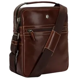 Jekyll & Hide Oxford Handtasche Leder 22 cm mocha