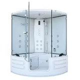 AcquaVapore Dampfdusche Whirlpool Dusche Duschkabine K70-WS-TH-SC 150x150cm