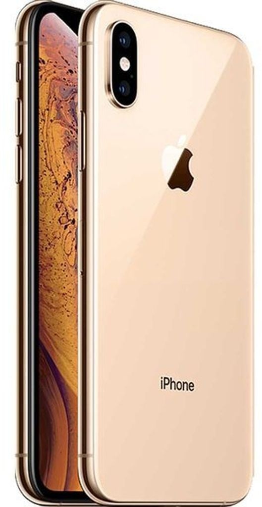 Apple iPhone Xs 512GB Dual-SIM Gold [14,7cm (5,8") OLED Display, iOS 12, 12MP Dual Hauptkamera, FaceID]