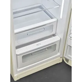 Smeg FAB28RCR6 Retro-Kühlschrank  (270 l, 1530 mm hoch, Creme)
