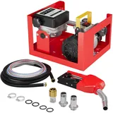 Wiltec Heizöl- und Dieselpumpe 230V 550W 20-60l/min selbstansaugend mit automatischer Pistole