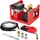 Wiltec Heizöl- und Dieselpumpe 230V 550W 20-60l/min selbstansaugend mit automatischer Pistole