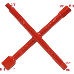 KS TOOLS Sanitär-Kreuzschlüssel 7 Funktionen - 116.6000