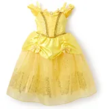 Disney Store Official - Die Schöne und das Biest - Belle - Kostüm für Kinder - Gelbes Disney Prinzessinnen Kleid für Partys, Rollenspiele und Halloween, 7-8 Jahre