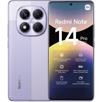 Xiaomi Redmi Note 14 Pro 5G 8 GB RAM 256 GB Lavender Purple