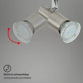Brilo Briloner 4xGU10 12W Matt-Nickel