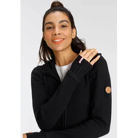 KangaROOS Kapuzenstrickjacke Schwarz 48/50
