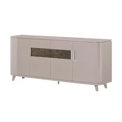 Jette Home Sideboard  Pedra , braun , Maße (cm): B: 190 H: 82 T: 45.0