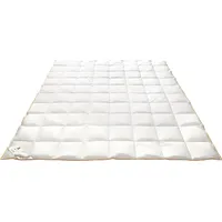 Frau Holle Daunenbettdecke FRAU HOLLE "Ava", weiß, B:135cm L:200cm, Bezug: 100% Baumwolle. Füllung: 90% Gänsedaunen, 10% Gänsefeder, Bettdecken, hoher Schlafkomfort in 4 Wärmeklassen