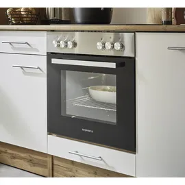 Respekta Küchenzeile Hilde 220 cm weiß