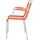 JAN KURTZ Fiam Mya Spaghetti Stapelsessel 57 x 52 x 85 cm orange