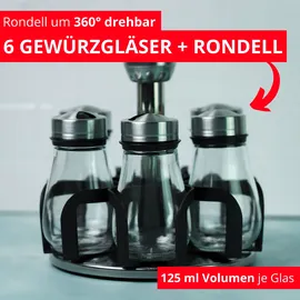 Westmark Lissabon Gewürzstreuer 18 cm Silber unbefüllt