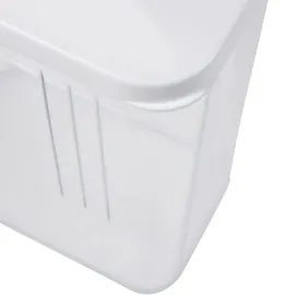 KEEEPER Vorratsdose oval weiß 11 x 6,5 x 19 cm 1 l