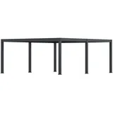 Weide Doppelcarport 6,00 x 5,30 m anthrazit