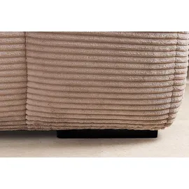 Riess-Ambiente Ecksofa Cord 3-Sitzer Beige
