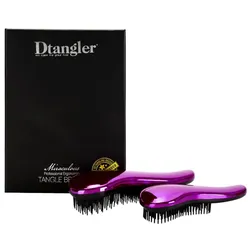 Dtangler Miraculous Set für die leichte Kämmbarkeit des Haares Purple