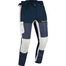 Segura Mojo Motorrad Textilhose, grau-blau, Größe L