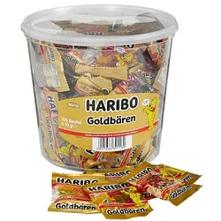 HARIBO Goldbären Minibeutel Fruchtgummi 100 St.