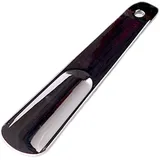 Generisch Schuhlöffel aus Edelstahl, Schuhlöffel für Herren | Reiseschuhlöffel - Schuhanzieher aus Edelstahl in Reisegröße für Stiefel und Schuhe – Schuhhelfer aus Metall für Damen, Herren und Kinder - Siehe Beschreibung