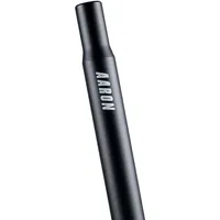 Aaron Tube Sattelstütze - 25,4 oder 27,2, mm - 350 mm Länge - Schwarz - 27,2 mm