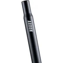 Aaron Tube Sattelstütze - 25,4 oder 27,2, mm - 350 mm Länge - Schwarz - 27,2 mm