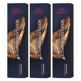 Wella Professionals Wella Koleston Perfect ME KP Rich Naturals 6/1 Dunkelblond Asch, 3er-Pack