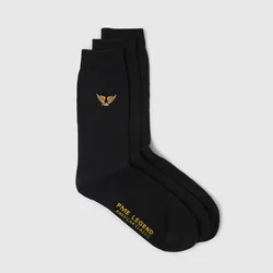 Basicsocken PME LEGEND, Herren, schwarz, Baumwollmischung, elastisch, Socken