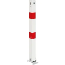 Alberts Absperrpfosten Poller Absperrpoller Leitpfosten umlegbar Ø 70x70mm 100cm