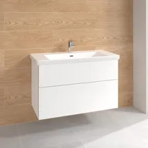 Villeroy & Boch Embrace Schrank mit Waschtisch, 2 Auszüge, 4A89A5RW+B64900VF,