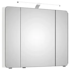 Pelipal 4005 90 cm weiß mit LED-Aufsatzleuchte